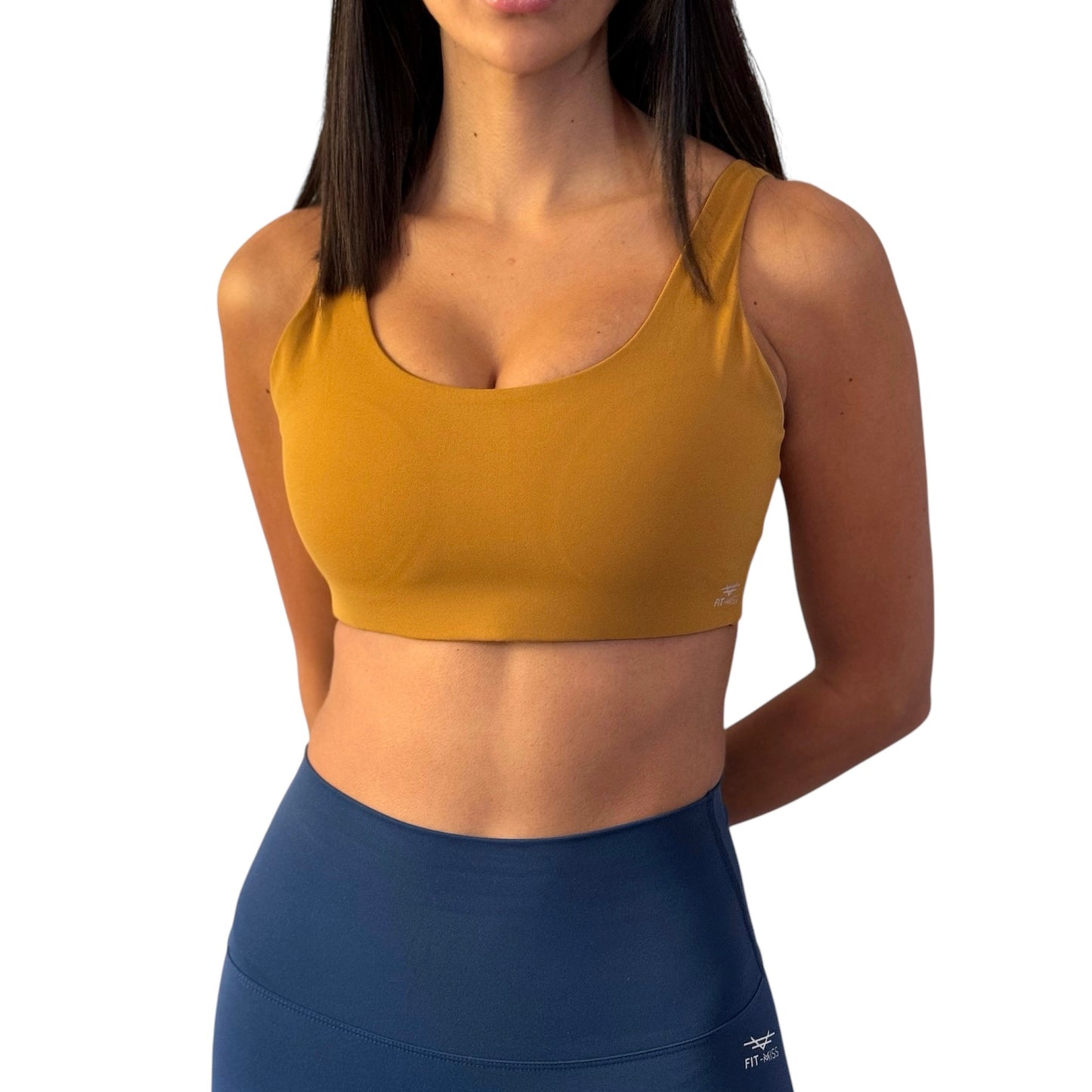 Mustard Adjustable Bra