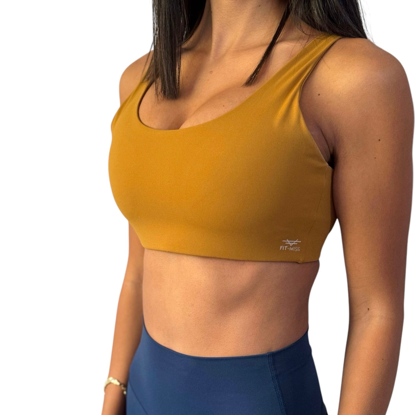 Mustard Adjustable Bra