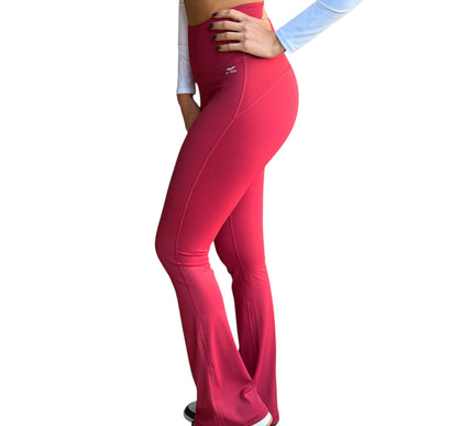 High-Waist Sculpting Flare Leggings