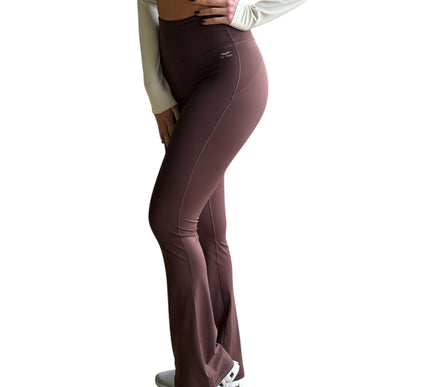 High-Waist Sculpting Flare Leggings