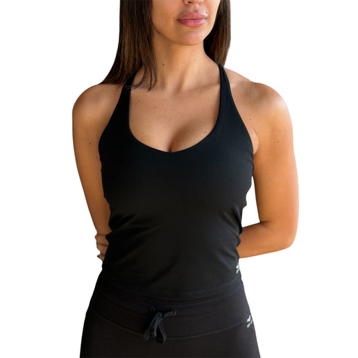 Strappy Back Padded Top