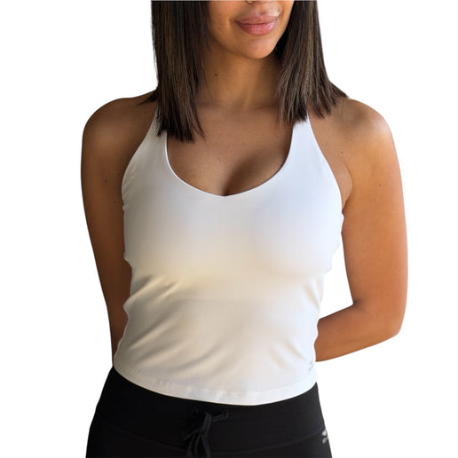 Strappy Back Padded Top