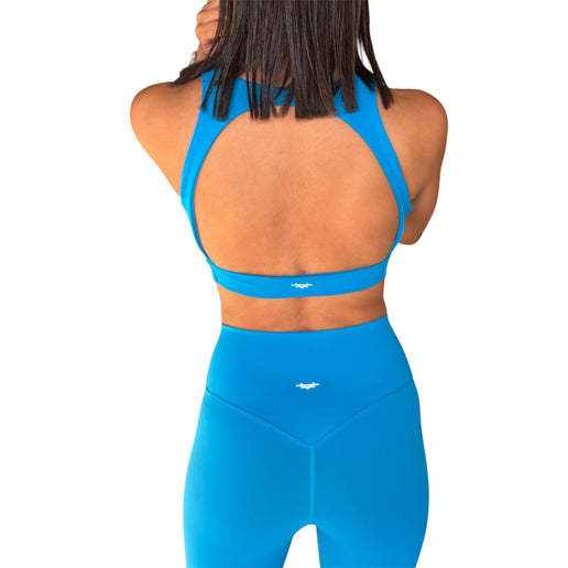 Sculpted Open-Back Bra