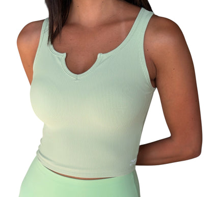 Luxe Ribbed Padded Tank