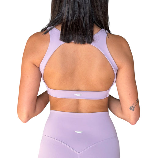 Sculpted Open-Back Bra