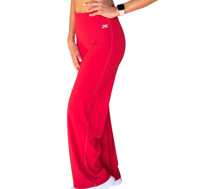 High-Waisted Wide-Leg Yoga Pants