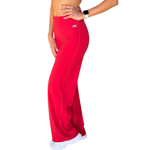 High-Waisted Wide-Leg Yoga Pants