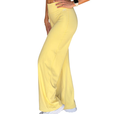High-Waisted Wide-Leg Yoga Pants