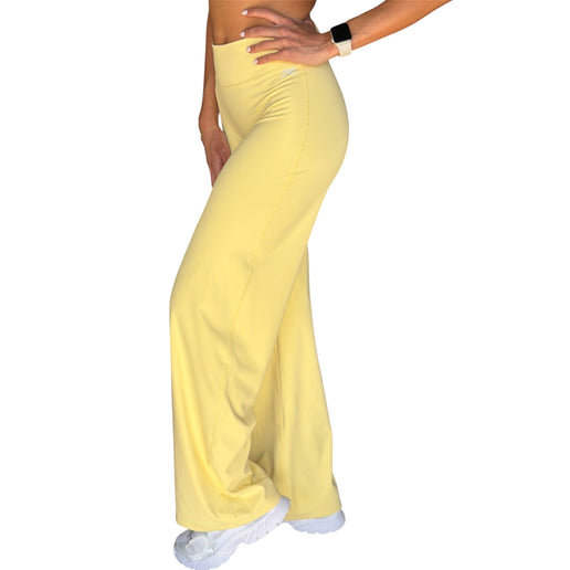 High-Waisted Wide-Leg Yoga Pants