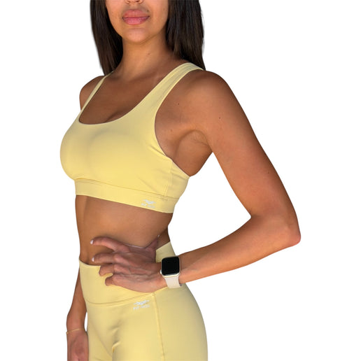 Cut-Out Back Sports Bra