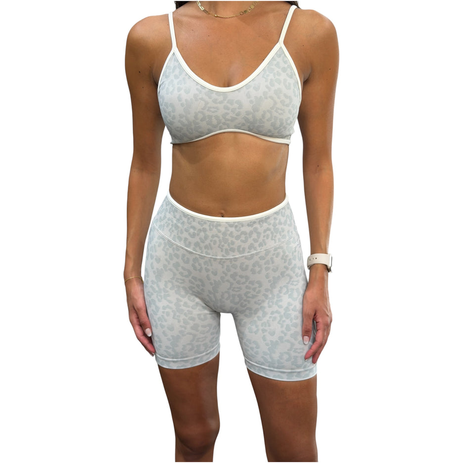 Seamless Leopard Print Set