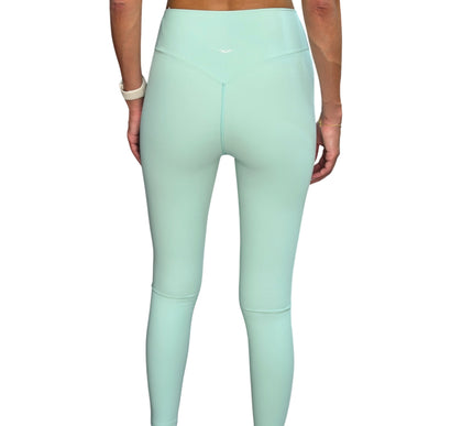 Ribbed Crossover V-Waist Leggings