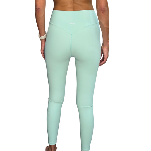 Ribbed Crossover V-Waist Leggings