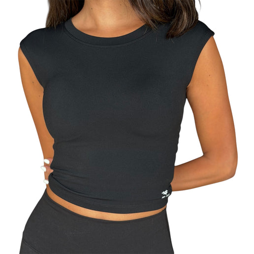 Open Back Crop Top