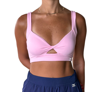 Keyhole Twist Bra