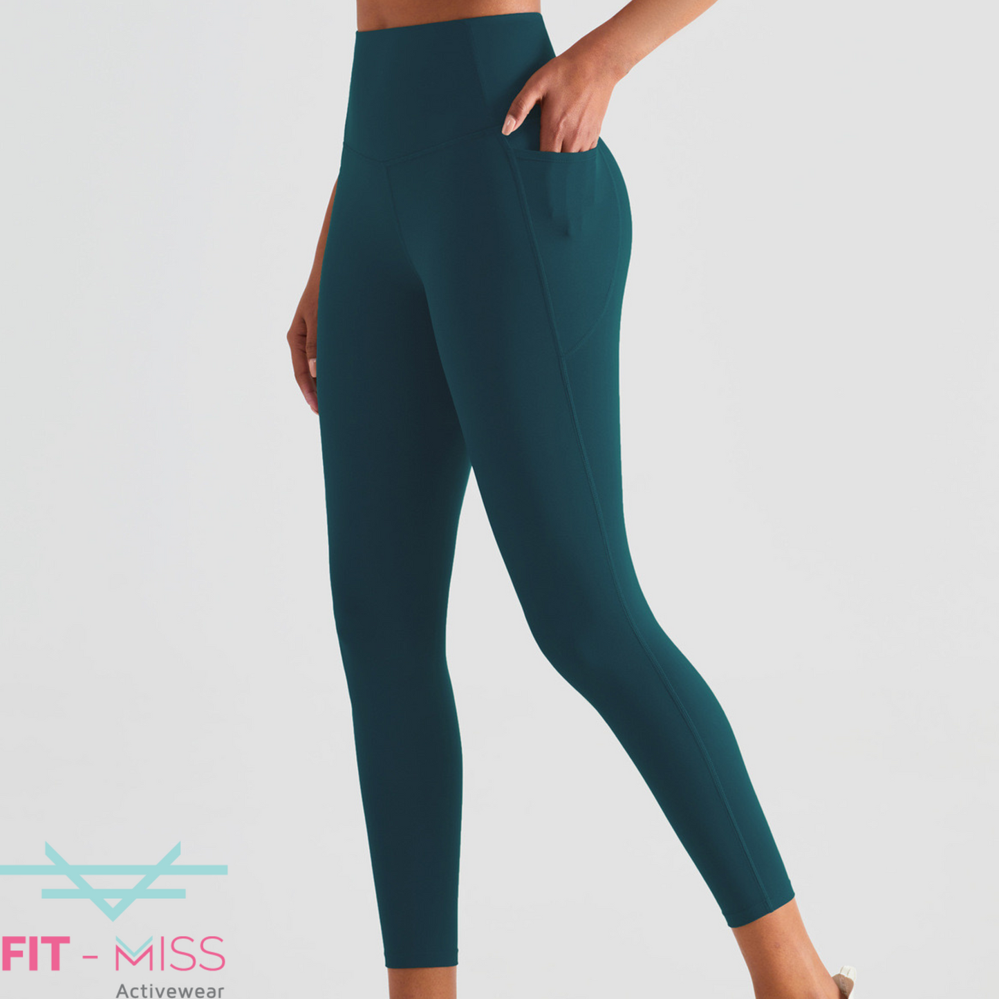 PocketContour Leggings - Dark Green