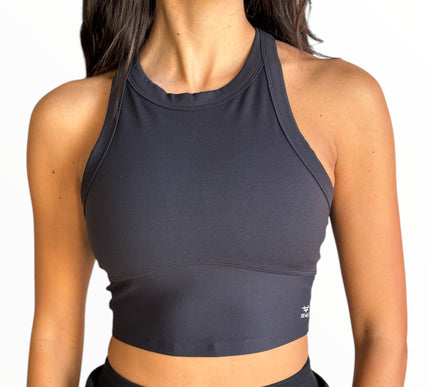 Racerback Padded Top - Black