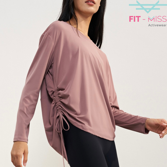 RelaxFit Long Sleeve - Twilight Rose