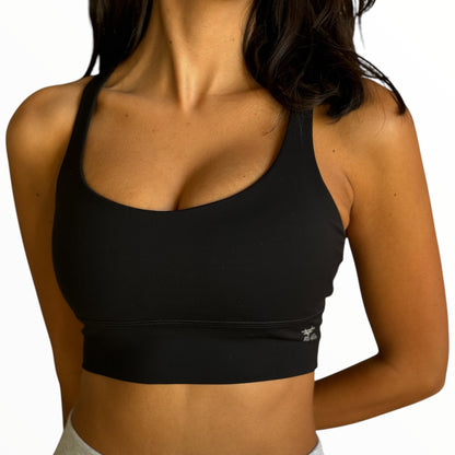 SportyEssentials Basic Bra - Black