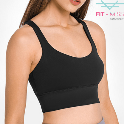 SportyEssentials Basic Bra - Black