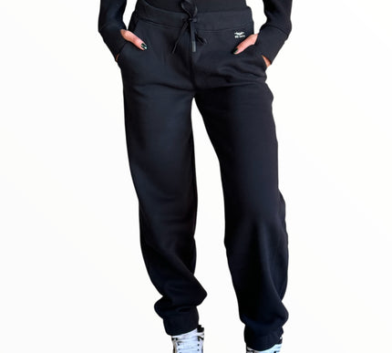 Street Style Fleece Set - Black