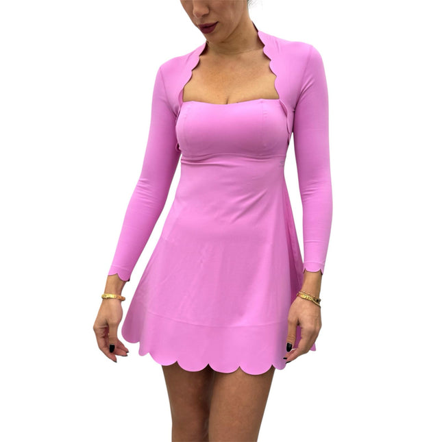 Bloom Active Mini Dress - Hot Pink