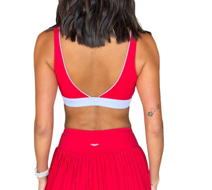 V-Neck Trim Bra